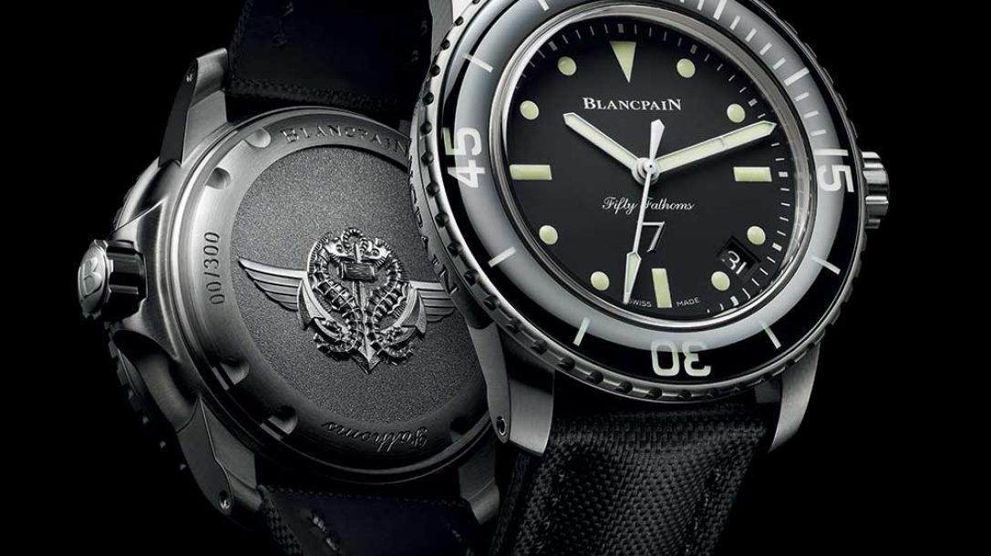 FIFTY FATHOMS NAGEURS DE COMBAT Blancpain