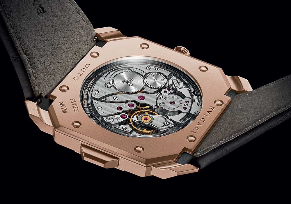 bulgari octo finissimo minute repeater gold caseback