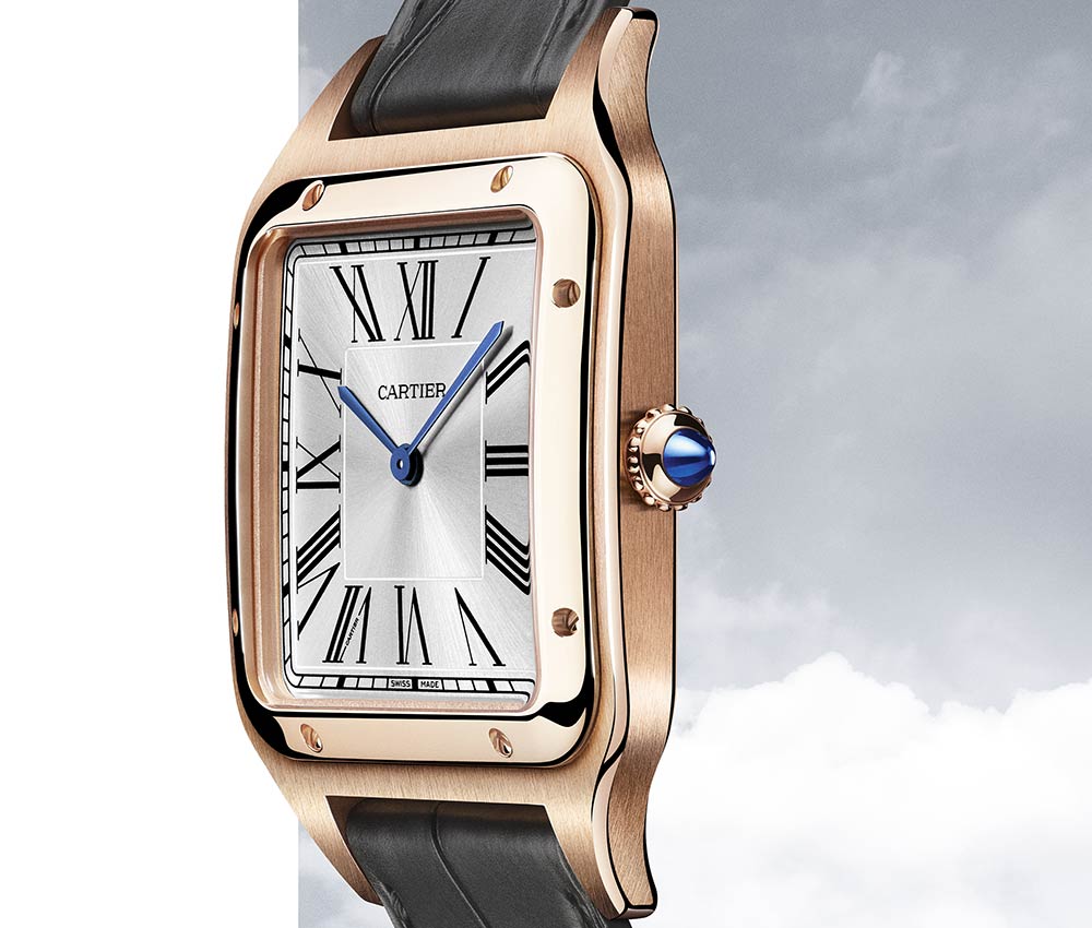 cartier santos dumont xl closeup