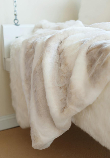  Couture Collection Iced Mink Faux Fur Throws 