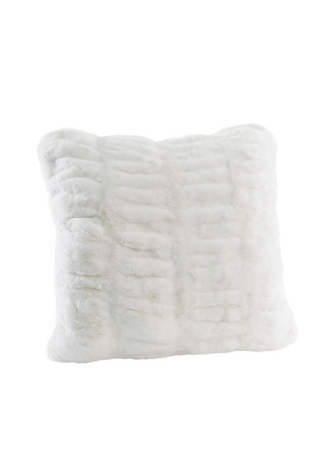 Fabulous-Furs Couture Collection Snow Mink Faux Fur Pillows 