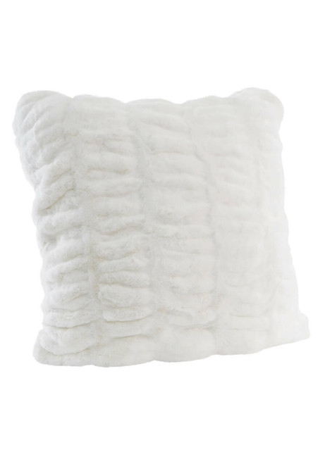 Fabulous-Furs Couture Collection Snow Mink Faux Fur Pillows 
