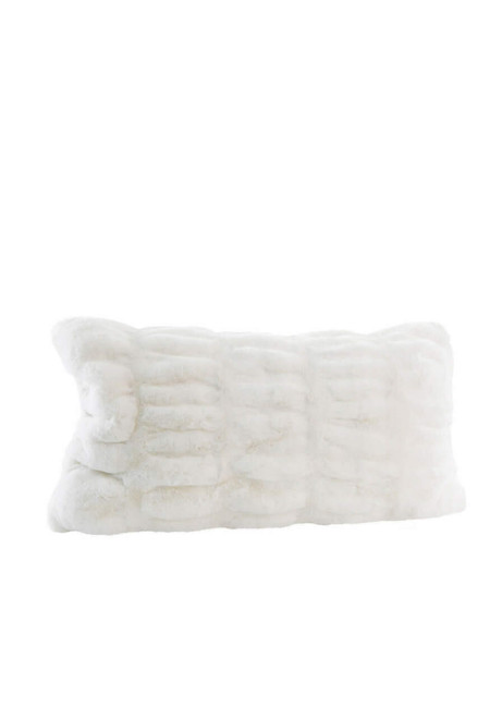 Fabulous-Furs Couture Collection Snow Mink Faux Fur Pillows 