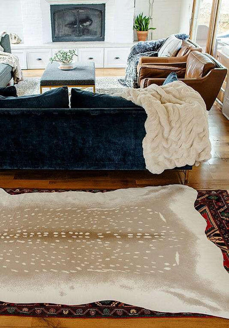 Fabulous-Furs Faux Deer Hide Rug