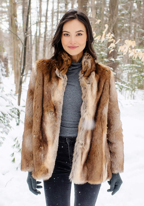 Fabulous-Furs Fisher Faux Fur Favorite Jacket 