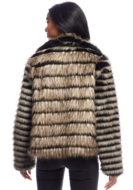 Fabulous-Furs Front Row Faux Fur Fox Jacket 