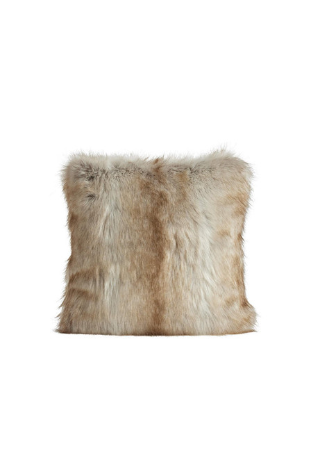 Fabulous-Furs Limited Edition Blonde Fox Faux Fur Pillows