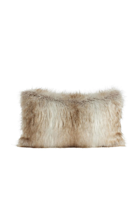 Fabulous-Furs Limited Edition Blonde Fox Faux Fur Pillows