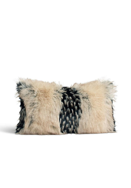 Fabulous-Furs Limited Edition Ivory Fox Faux Fur Pillows 