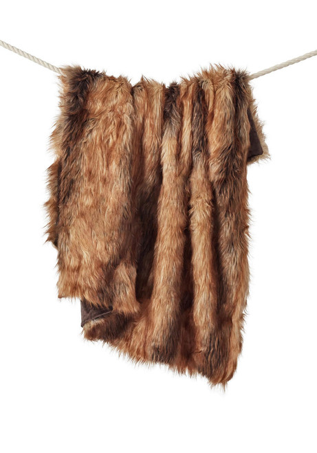 Fabulous-Furs Limited Edition Red Fox Faux Fur Throws 