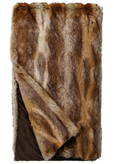 Fabulous-Furs Signature Series Fisher Faux Fur Throws 