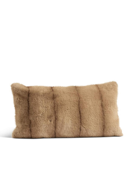 Fabulous-Furs Signature Series Vintage Mink Faux Fur Pillows 