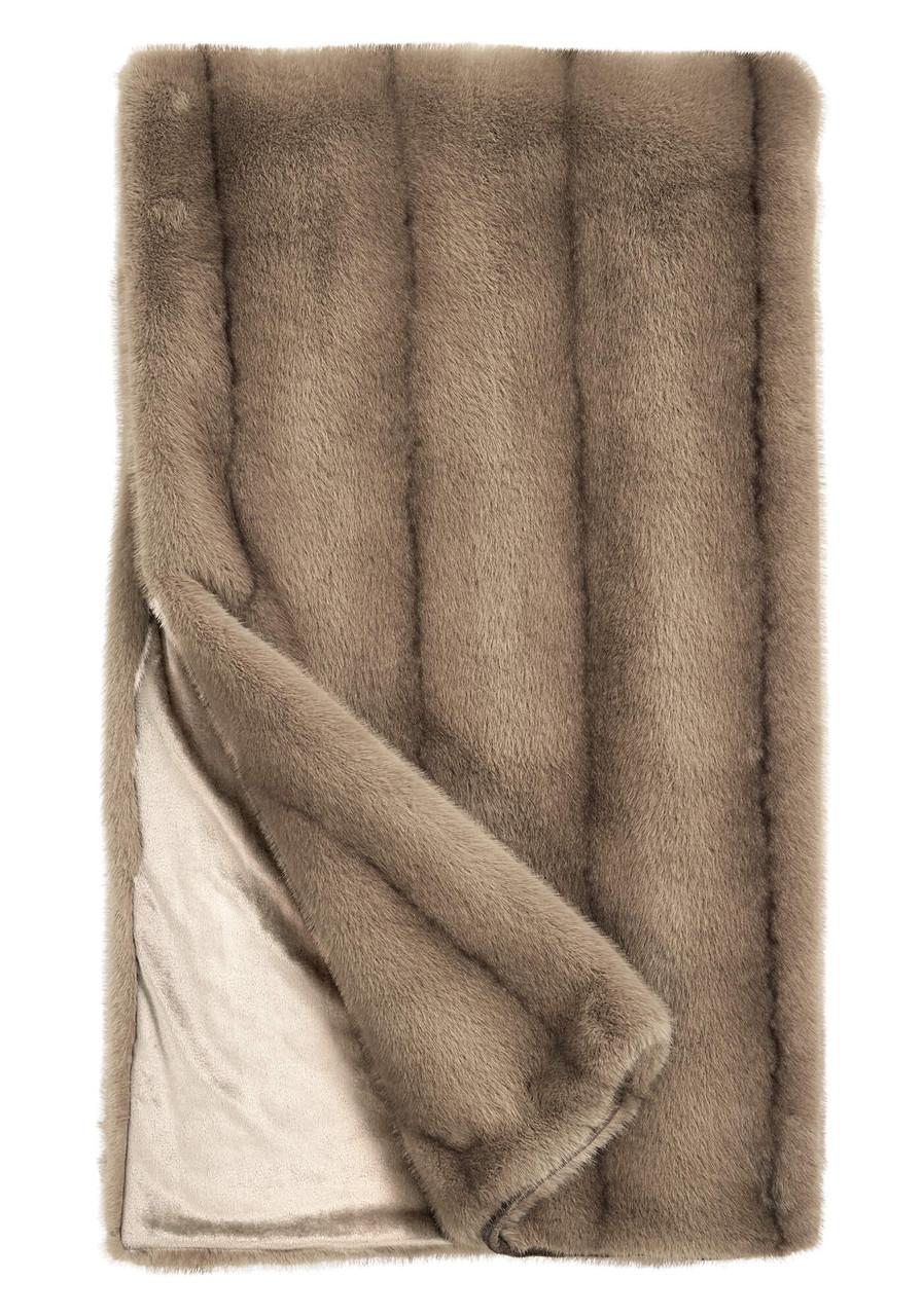 Fabulous-Furs Signature Series Vintage Mink Faux Fur Throws 