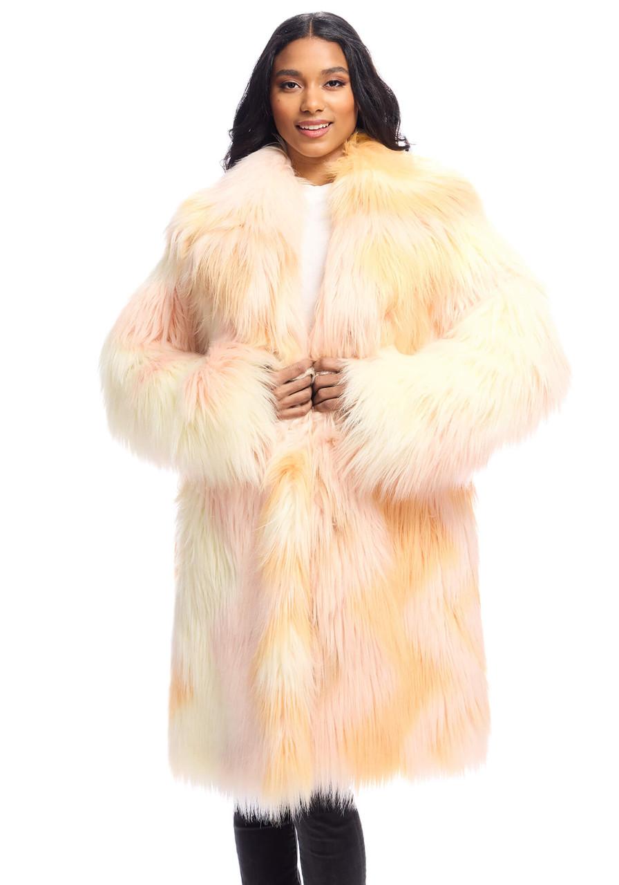 Fabulous-Furs The Go-Go Faux Fur Coat 