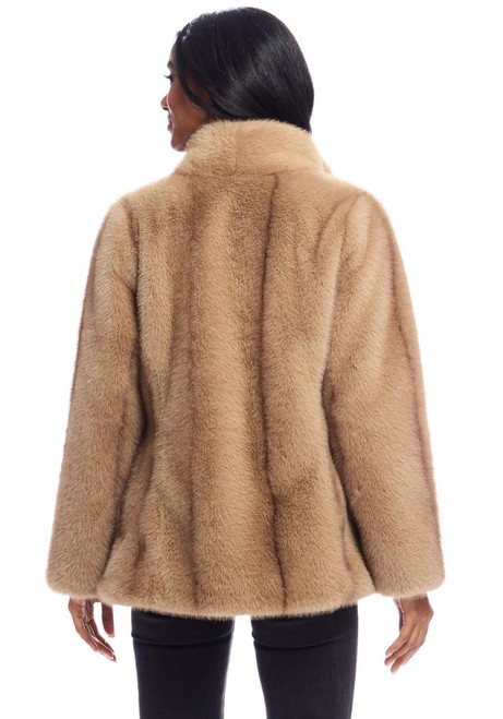 Fabulous-Furs Vintage Mink Faux Fur Favorite Jacket 