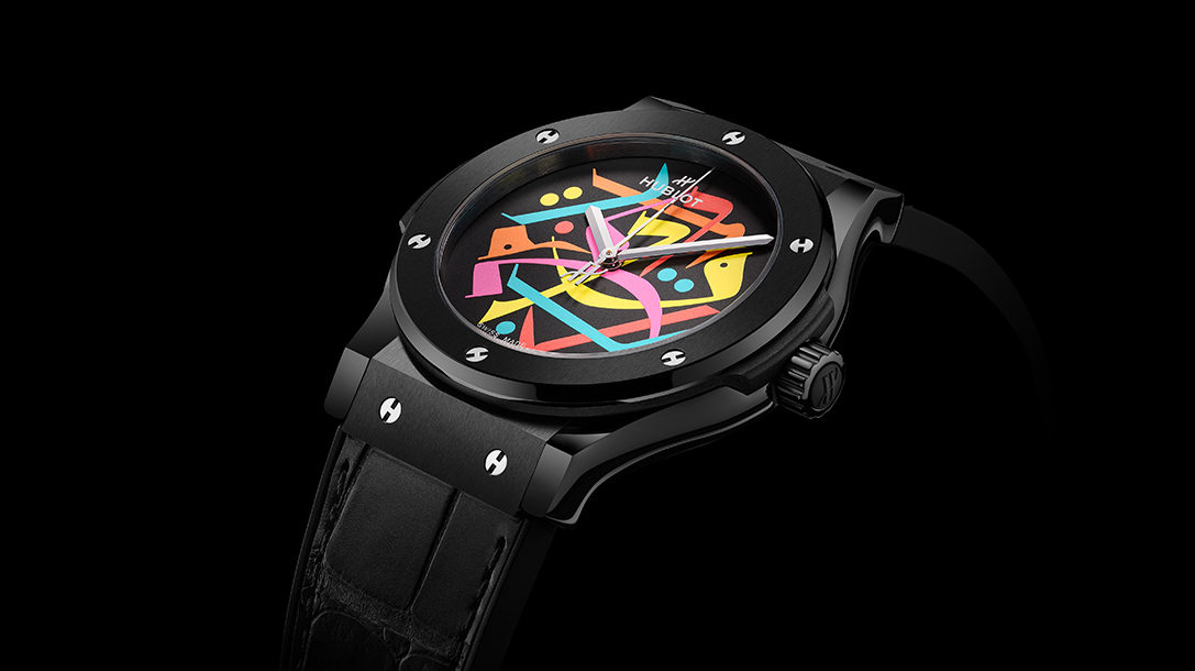 CLASSIC FUSION BLACK MAGIC DUBAI WATCH WEEK Hublot