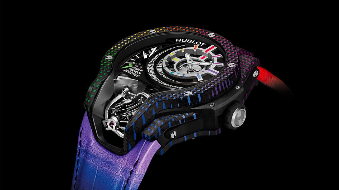 MP-09 TOURBILLON BI-AXIS 5 DAYS POWER RESERVE RAINBOW Hublot