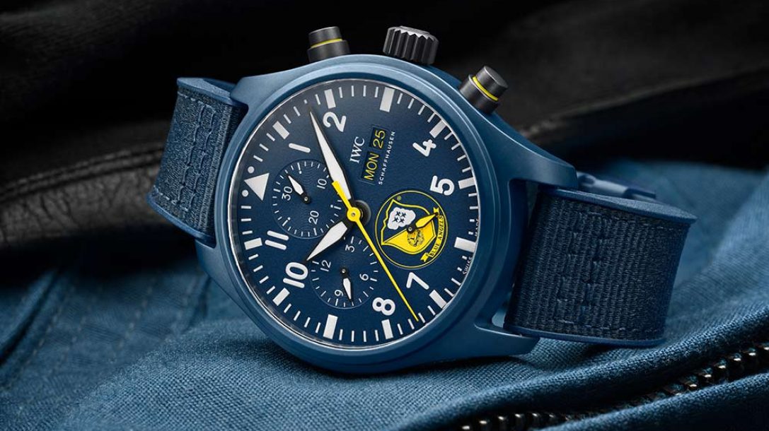 MONTRE D’AVIATEUR CHRONOGRAPHE U.S NAVY IWC