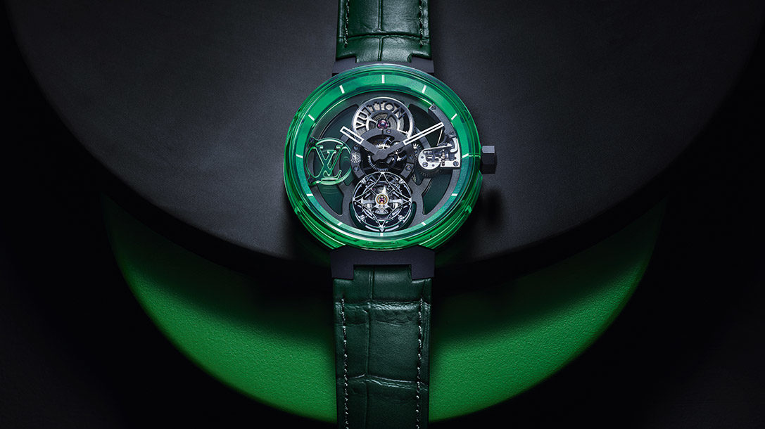 TAMBOUR MOON FLYING TOURBILLON “POINÇON DE GENÈVE“ Louis Vuitton