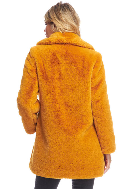  Marigold Faux Fur Le Mink Jacket 