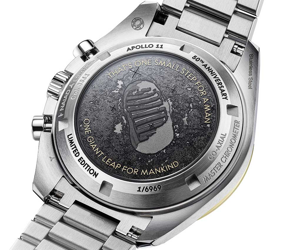 omega speedmaster apollo 11 50 th anniversary caseback