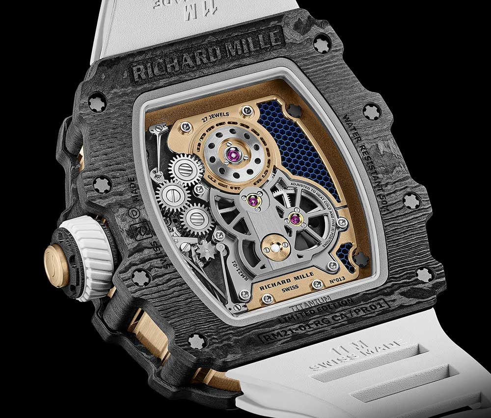 richard mille rm 21 01 tourbillon aerodyne caseback