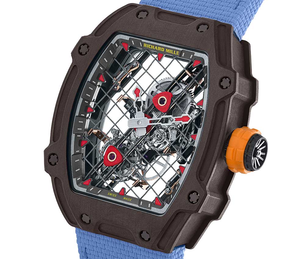 richard mille rm 27 04 tourbillon rafael nadal closeup