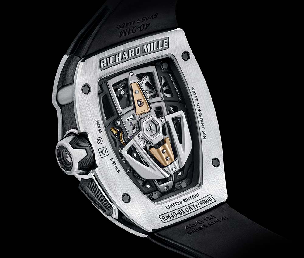 richard mille rm 40 01 speedtail caseback