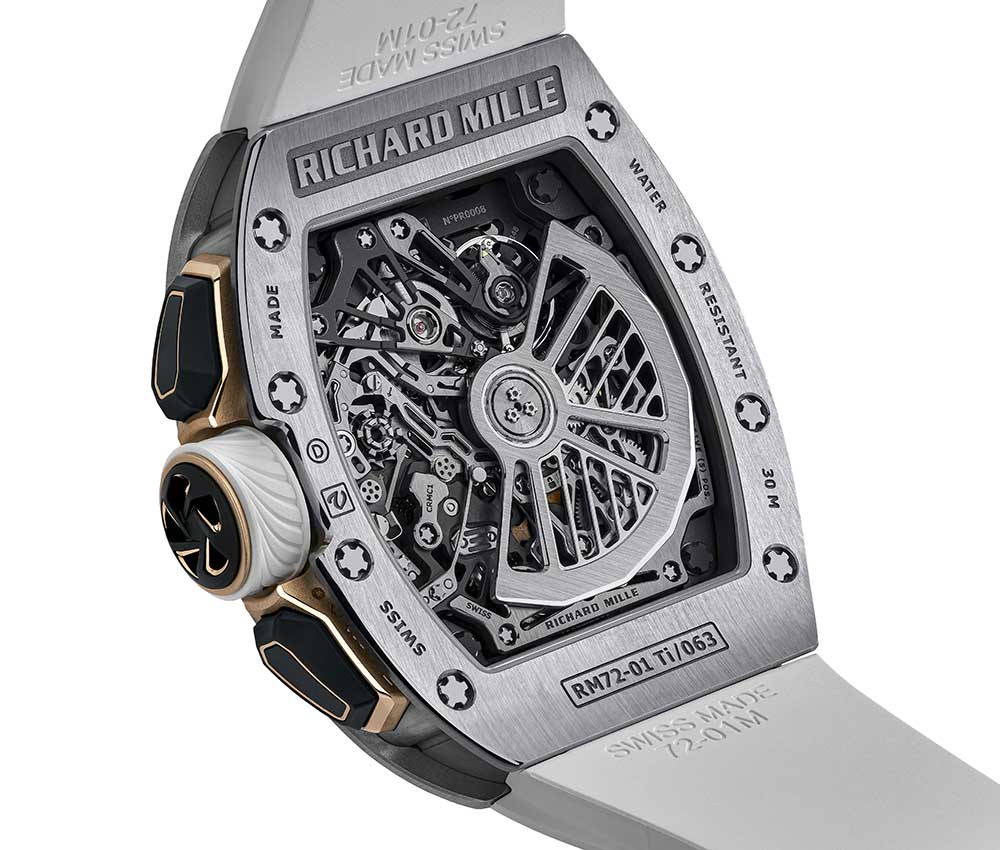 richard mille rm 72 01 chrono lyfestyle maison caseback