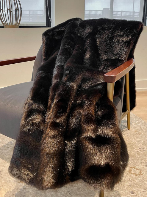  Signature Series Russian Sable Faux Fur Throws 