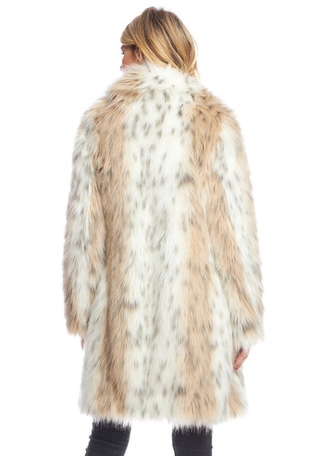  Snow Lynx Faux Fur Fireside Stroller Coat 