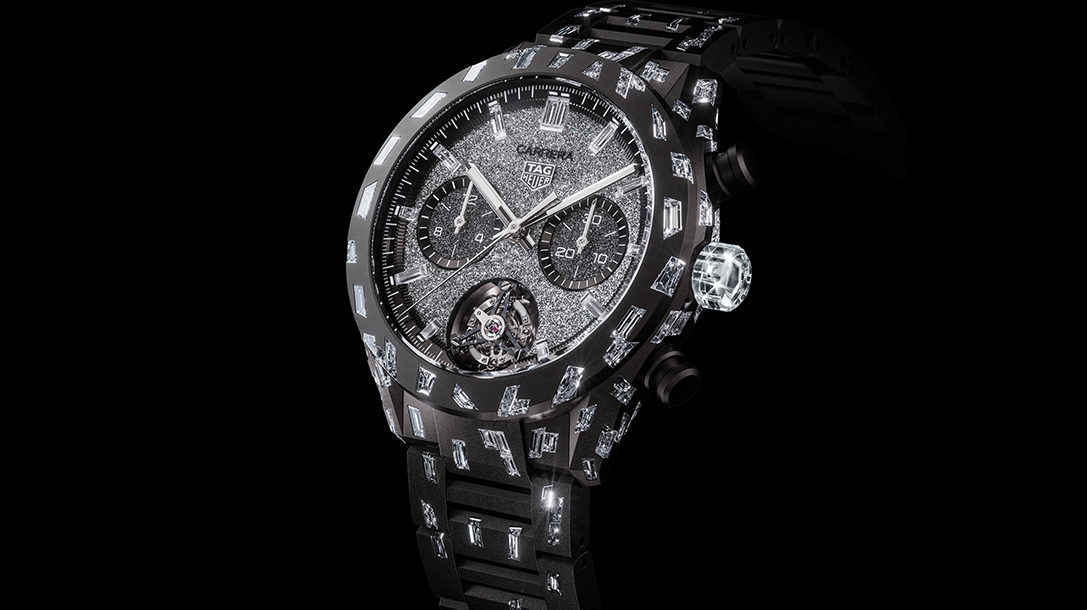 CARRERA PLASMA DIAMANT D’AVANT-GARDE CHRONOGRAPHE TOURBILLON 44MM TAG Heuer