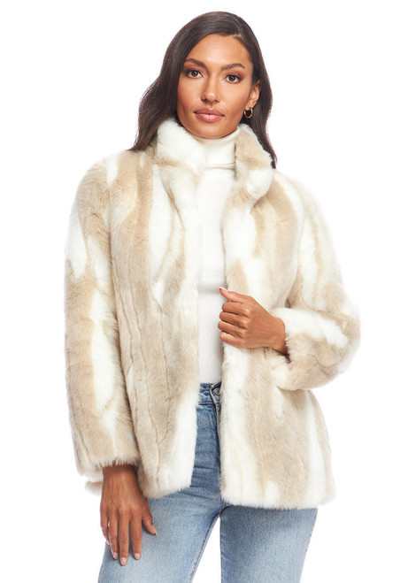  Winter Rabbit Faux Fur Favorite Jacket 