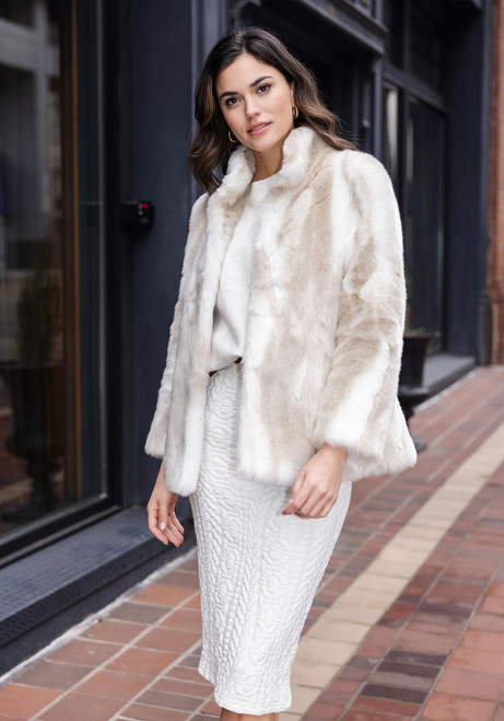  Winter Rabbit Faux Fur Favorite Jacket 