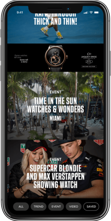 Wrist - L'application de watches news